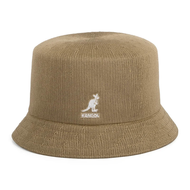 Chapeau Bob en Tropic Bin avoine KANGOL