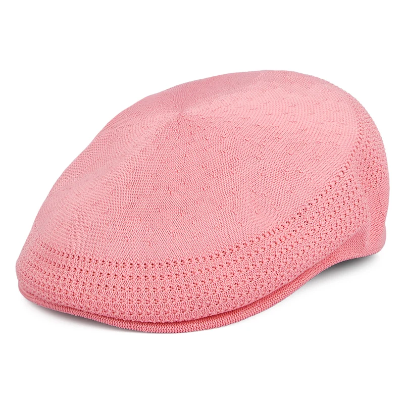Casquette Plate en Tropic 504 Ventair rose bonbon KANGOL