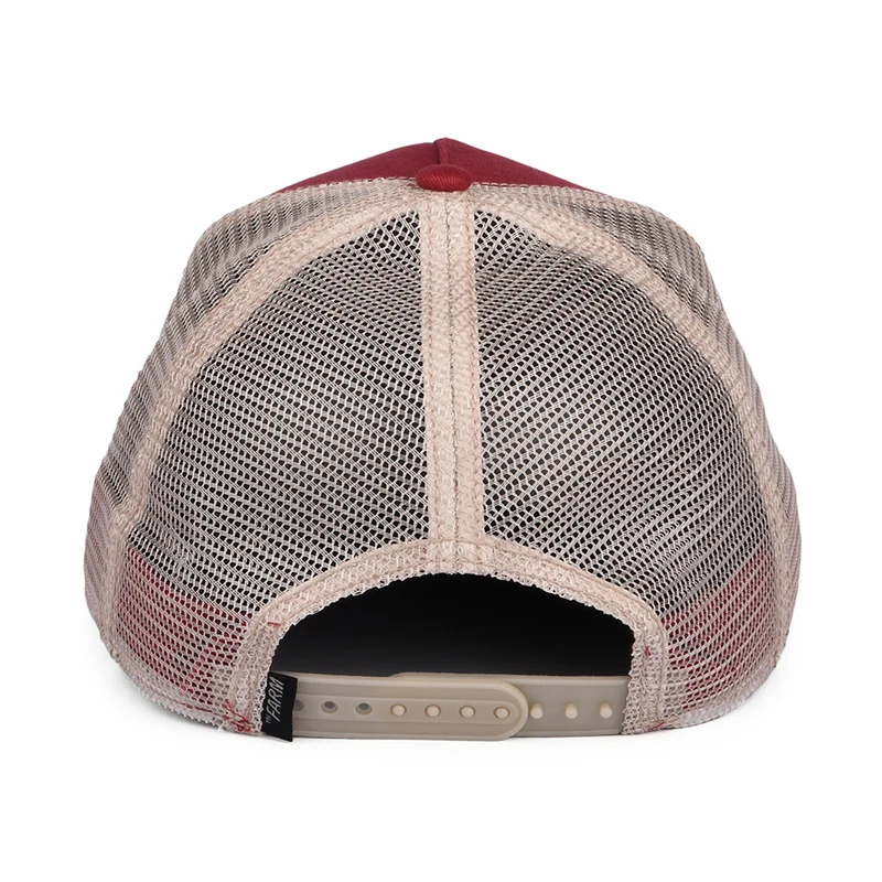 Casquette Trucker Bull rouge GOORIN