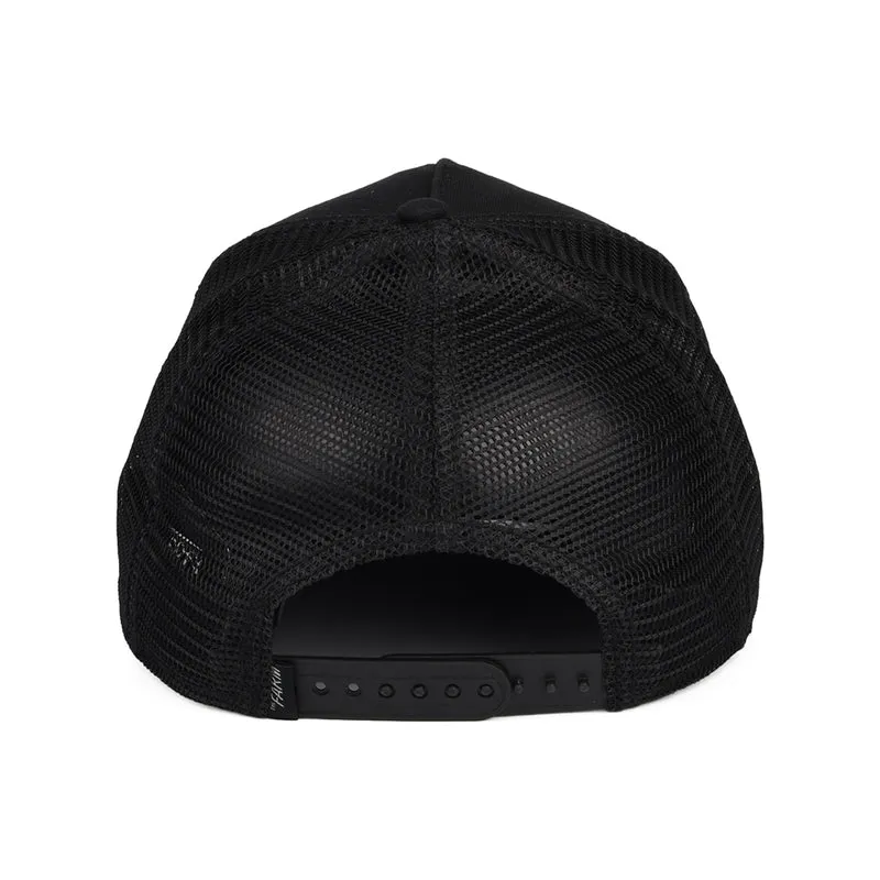 Casquette Trucker White Tiger noir GOORIN