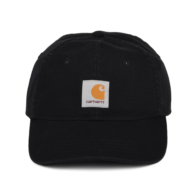 Casquette Snapback en Toile de Coton Délavée Dunes noir CARHARTT WIP