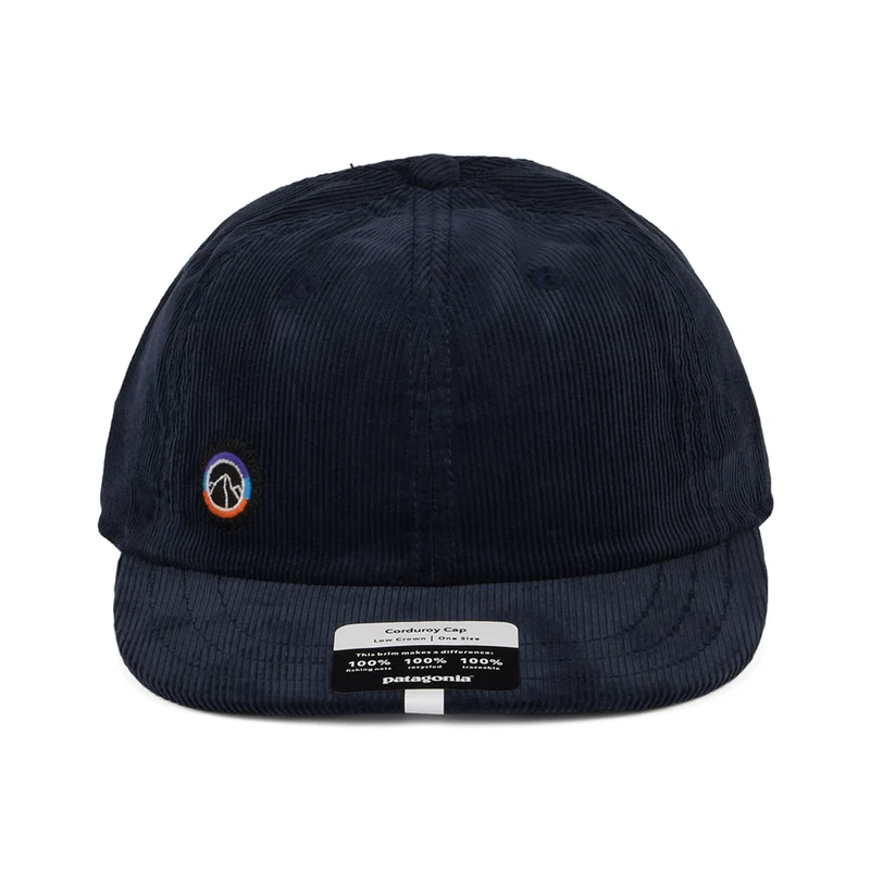 Casquette Snapback en Velours Côtelé Fitz Roy Icon bleu marine PATAGONIA