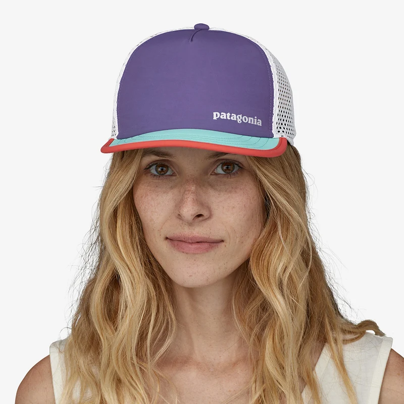Casquette Trucker Recyclée Duckbill Shorty violet PATAGONIA