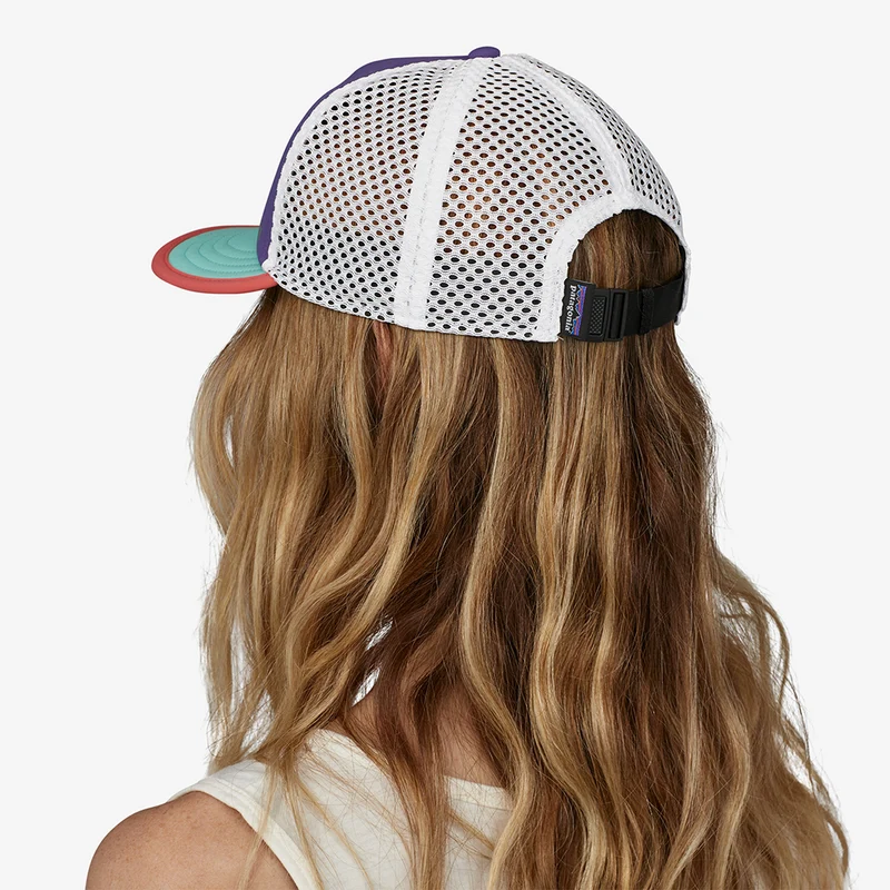 Casquette Trucker Recyclée Duckbill Shorty violet PATAGONIA