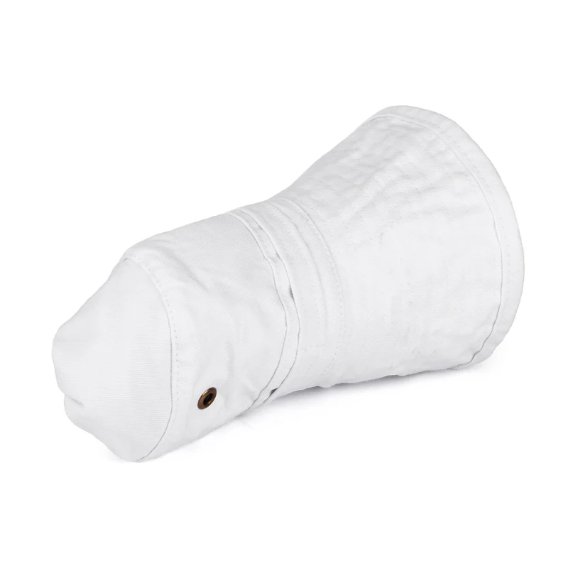 Chapeau Bob Boonie en Coton Pliable blanc JAXON & JAMES