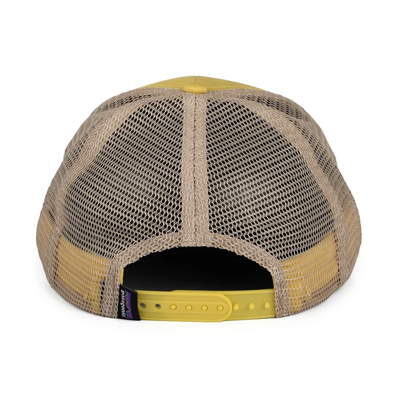 Casquette Trucker en Coton Bio LoPro P-6 Logo jaune PATAGONIA