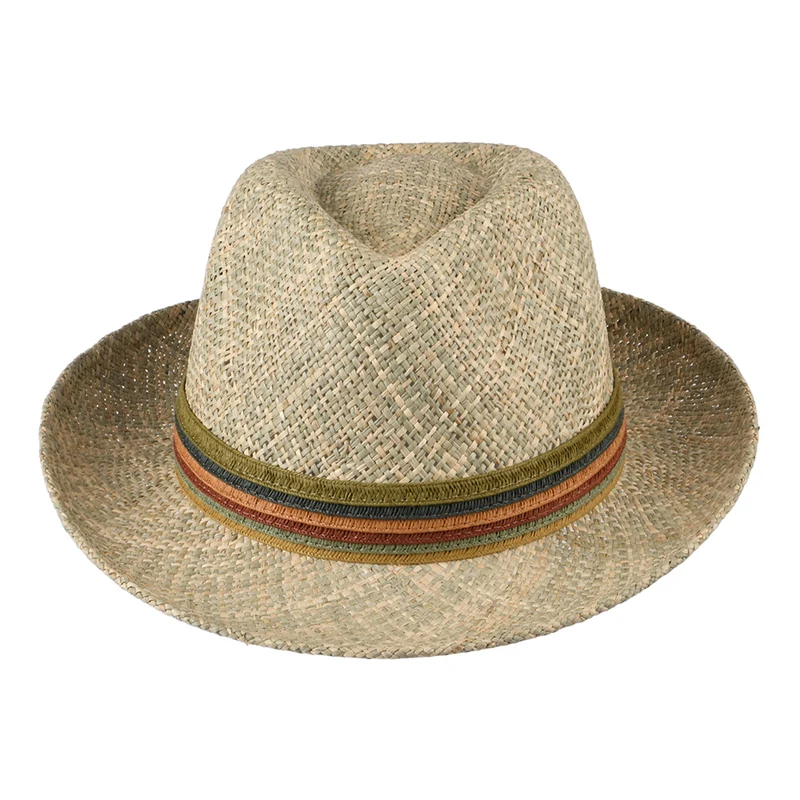 Chapeau Fedora en Jonc de Mer Cuba naturel FAILSWORTH