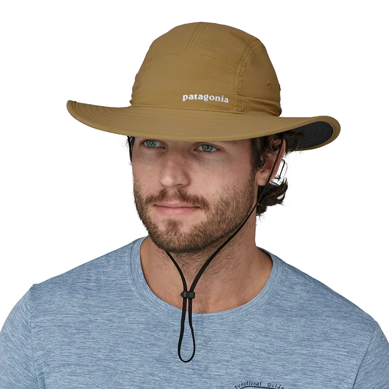 Chapeau Bob Boonie Recyclé Quandary Brimmer beige sable PATAGONIA
