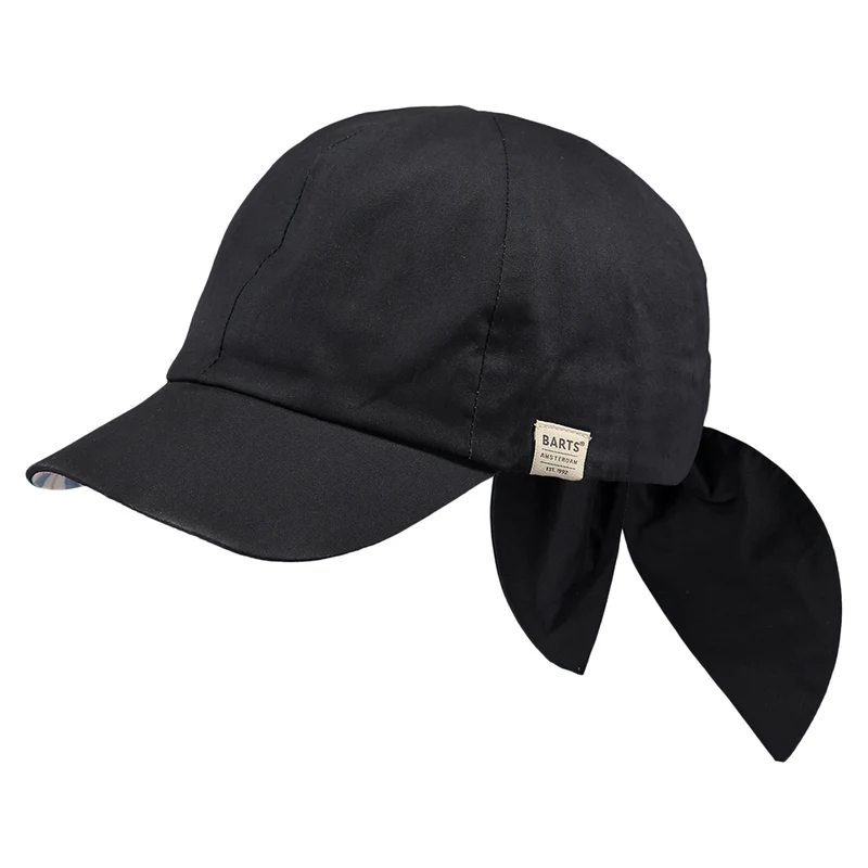 Casquette de Soleil en Coton Wupper noir BARTS