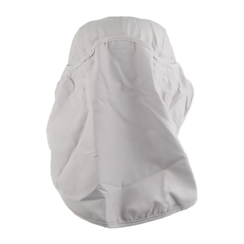 Casquette Saharienne à Rabat Amovible gris DORFMAN PACIFIC