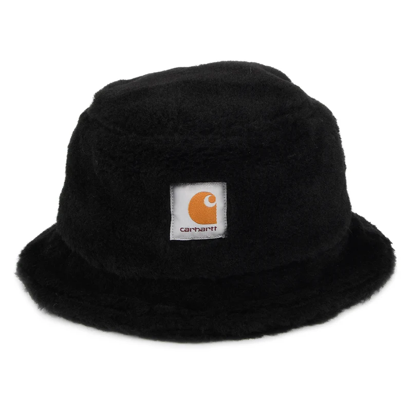 Chapeau Bob en Fausse Fourrure Plains noir CARHARTT WIP