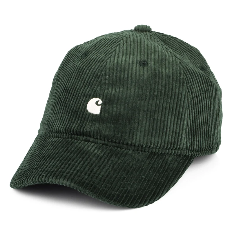 Casquette en Velours Côtelé Harlem forêt clair CARHARTT WIP