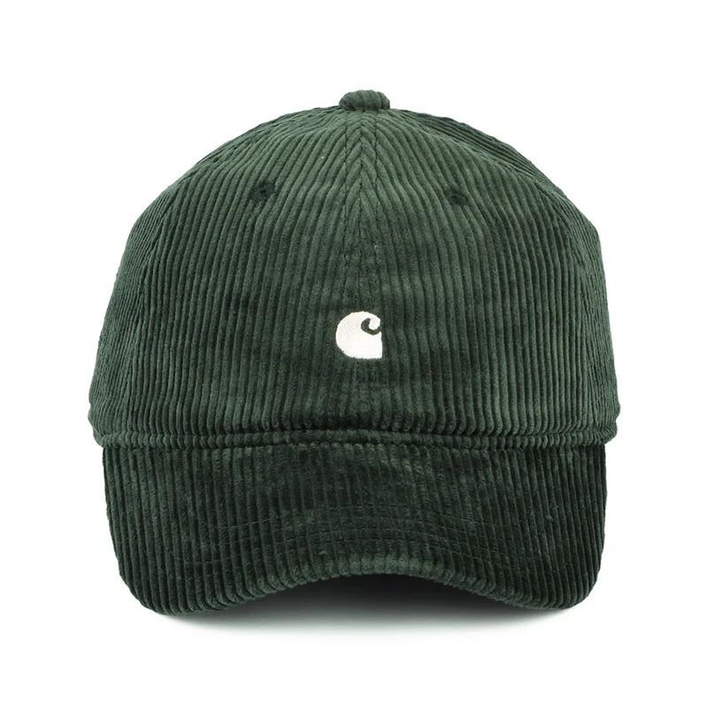 Casquette en Velours Côtelé Harlem forêt clair CARHARTT WIP
