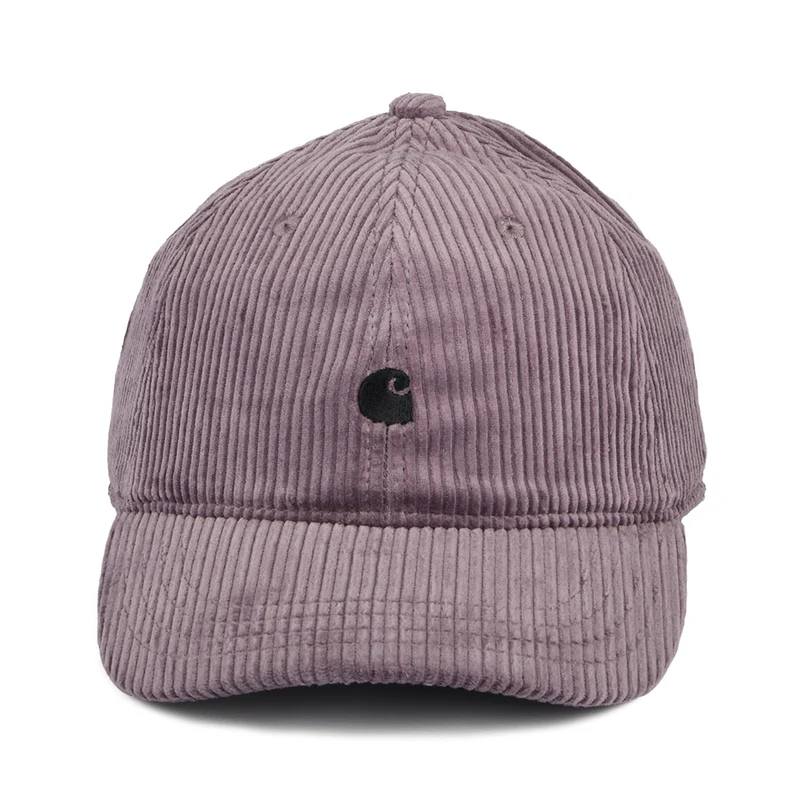 Casquette en Velours Côtelé Harlem violet clair CARHARTT WIP