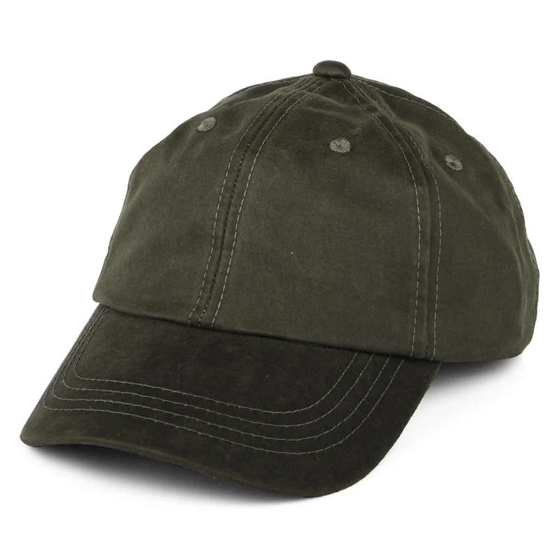 Casquette Non Structurée en Coton à Effet Usé loden DORFMAN PACIFIC