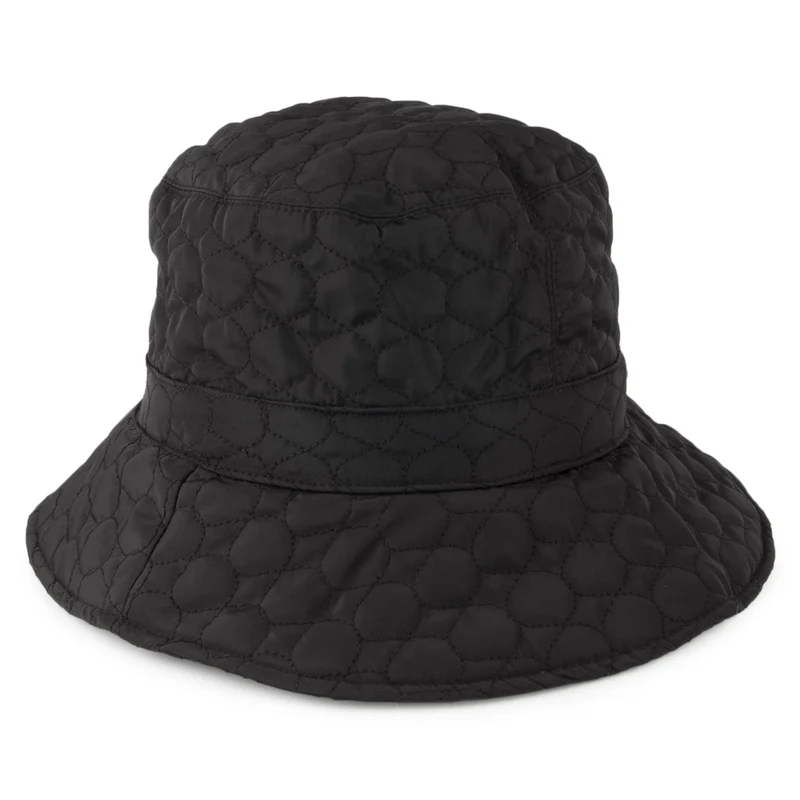 Chapeau de Pluie Matelassé Ortensia noir SCALA