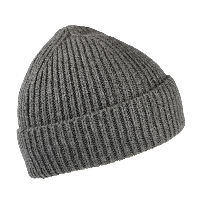 Bonnet Marin à Revers TNF Logo Box gris moyen THE NORTH FACE