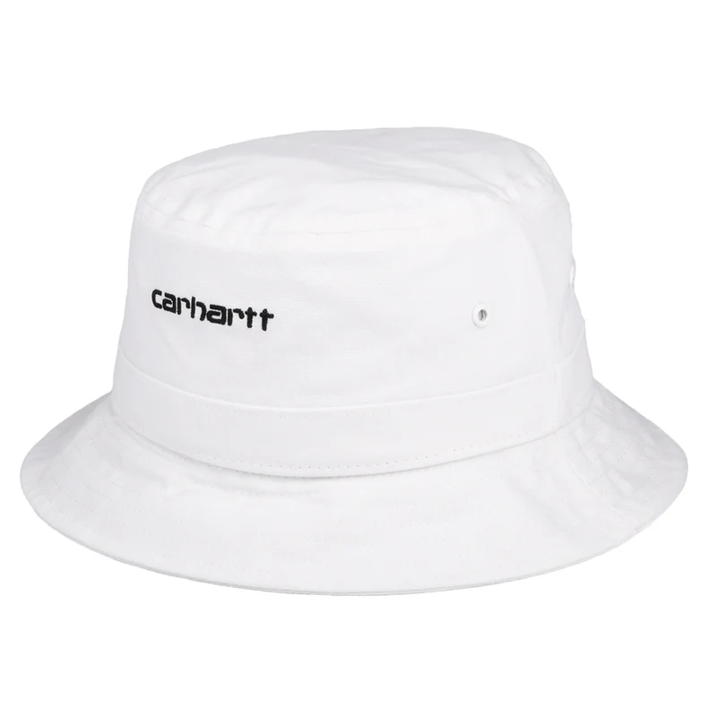 Chapeau Bob en Toile de Coton Script blanc CARHARTT WIP