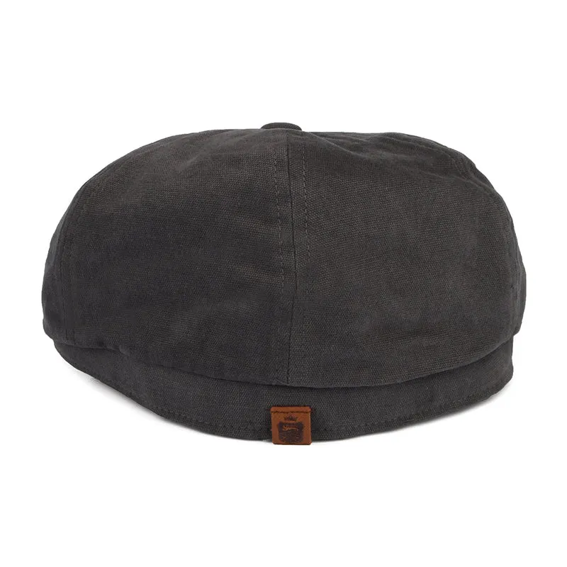 Casquette Gavroche en Toile de Coton Hudson gris anthracite-argile FAILSWORTH