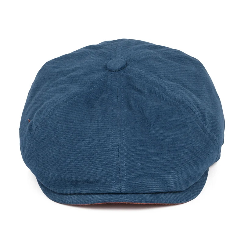 Casquette Gavroche en Toile de Coton Hudson bleu sarcelle-argile FAILSWORTH