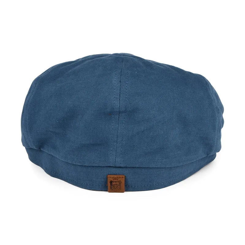 Casquette Gavroche en Toile de Coton Hudson bleu sarcelle-argile FAILSWORTH