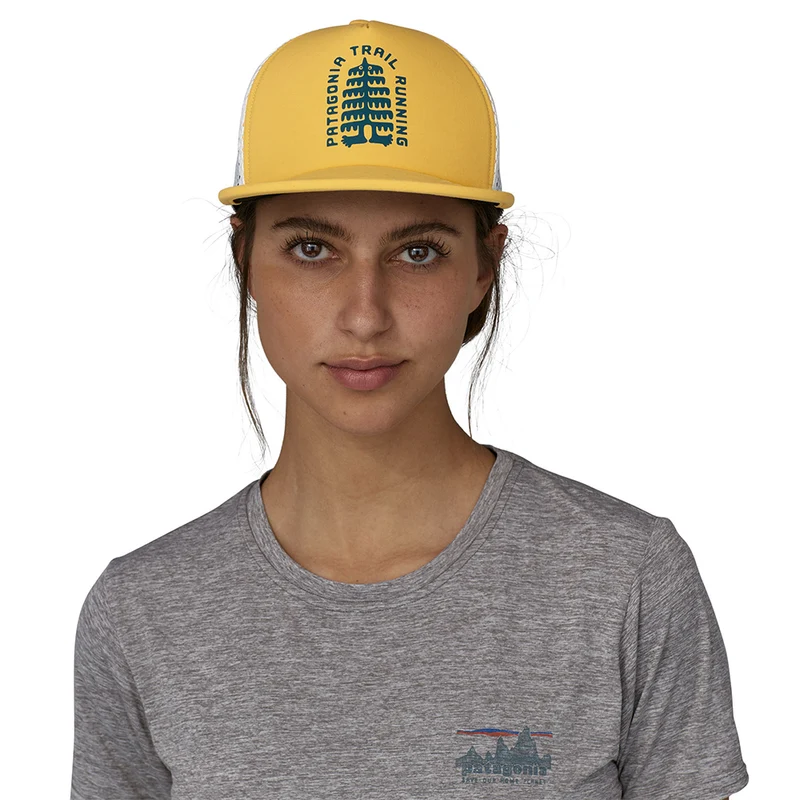 Casquette Trucker Recyclée Duckbill Tree Trotter jaune PATAGONIA