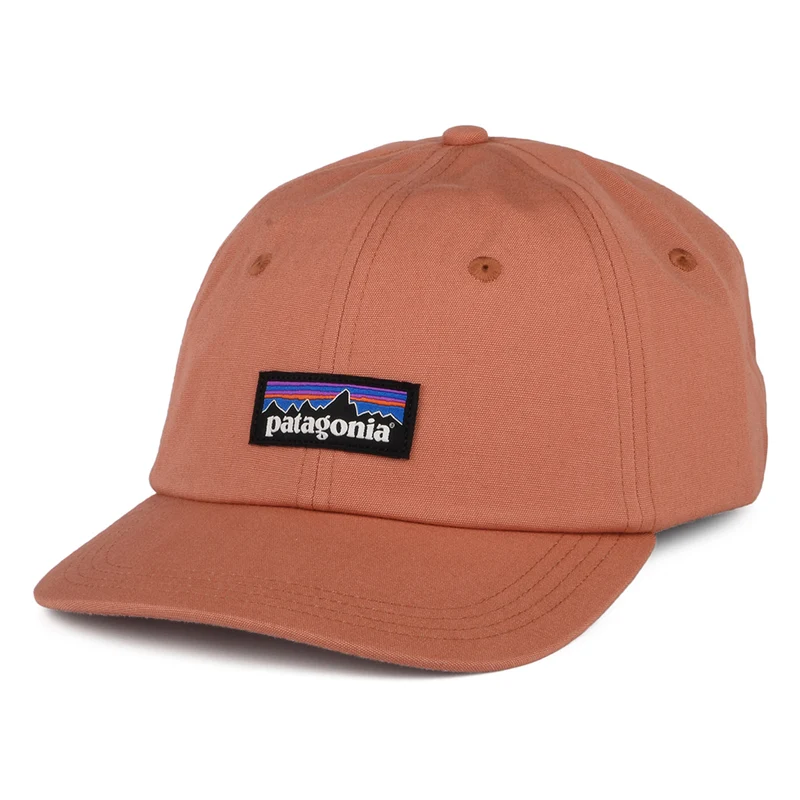 Casquette en Coton Bio P-6 Label Trad corail PATAGONIA