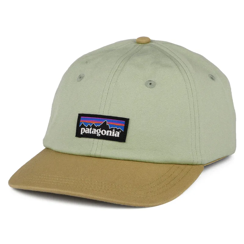 Casquette en Coton Bio P-6 Label Trad sauge PATAGONIA
