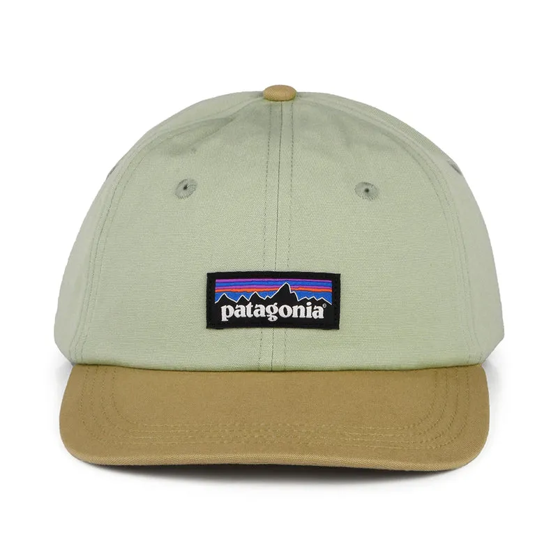 Casquette en Coton Bio P-6 Label Trad sauge PATAGONIA