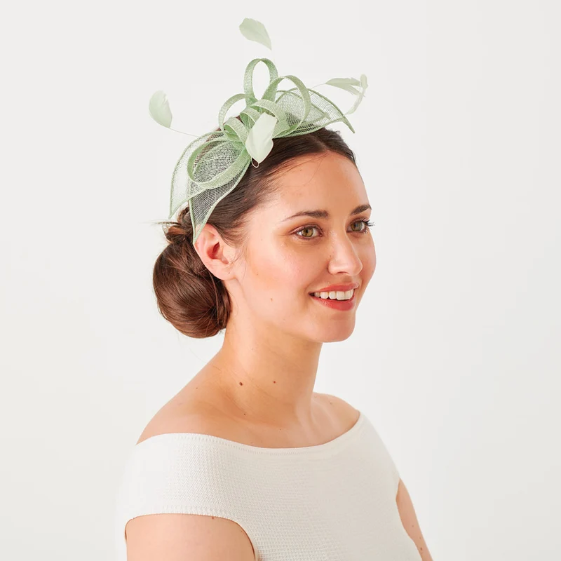 Chapeau Bibi Jenaya II vert pastel FAILSWORTH