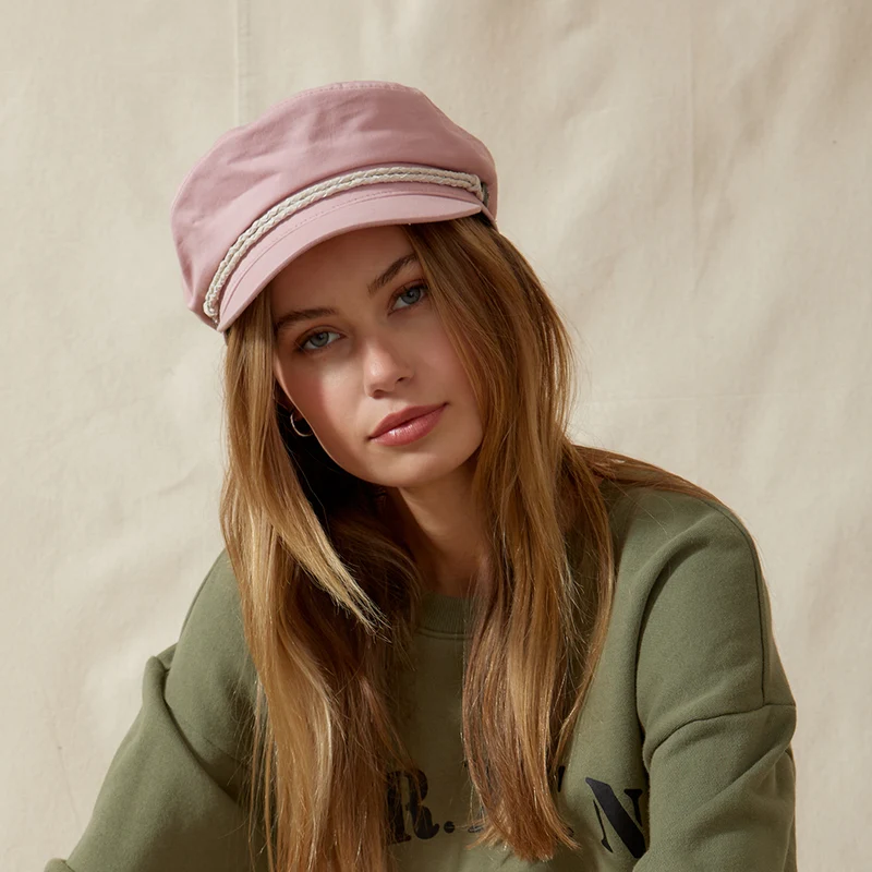 Casquette de Marin en Coton rose BRIXTON