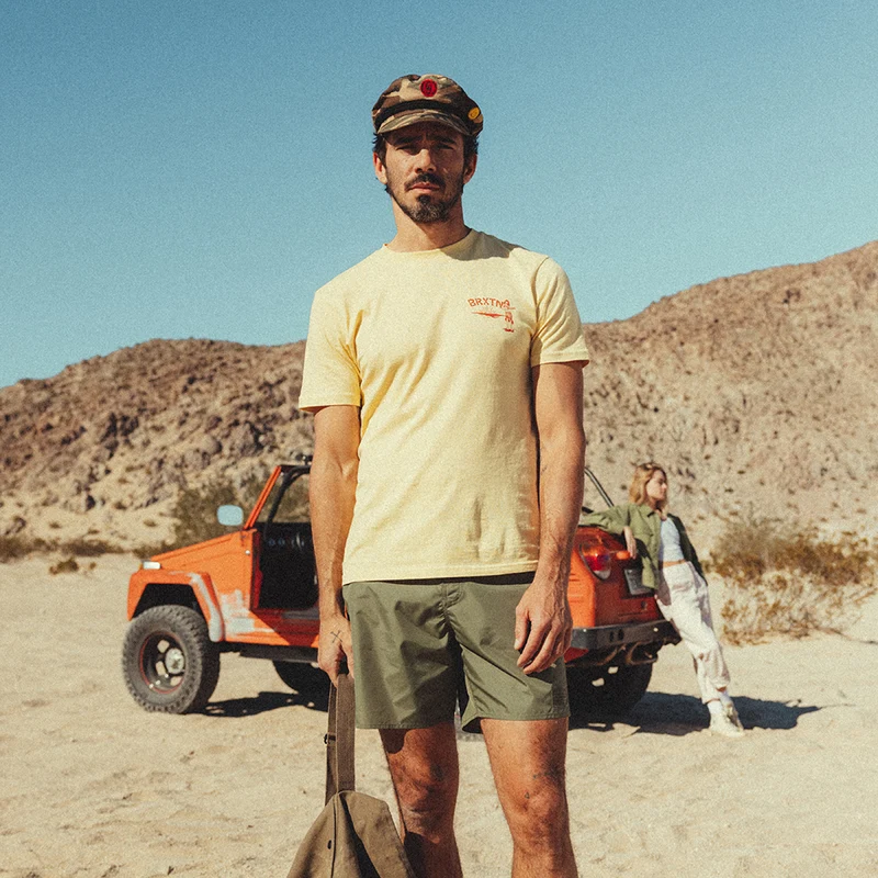 Casquette de Marin en Coton camouflage BRIXTON