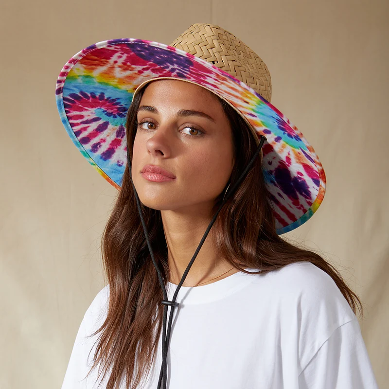 Chapeau Lifeguard en Paille Messer beige sable-multi BRIXTON