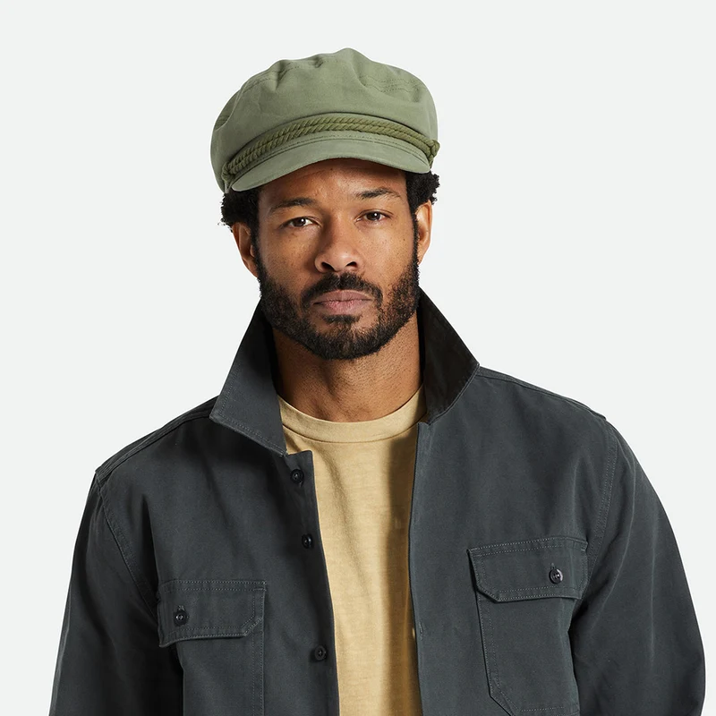 Casquette de Marin en Coton olive BRIXTON