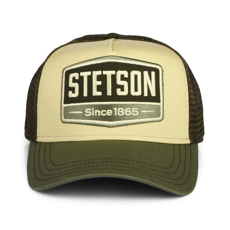 Casquette Trucker Gasoline olive STETSON