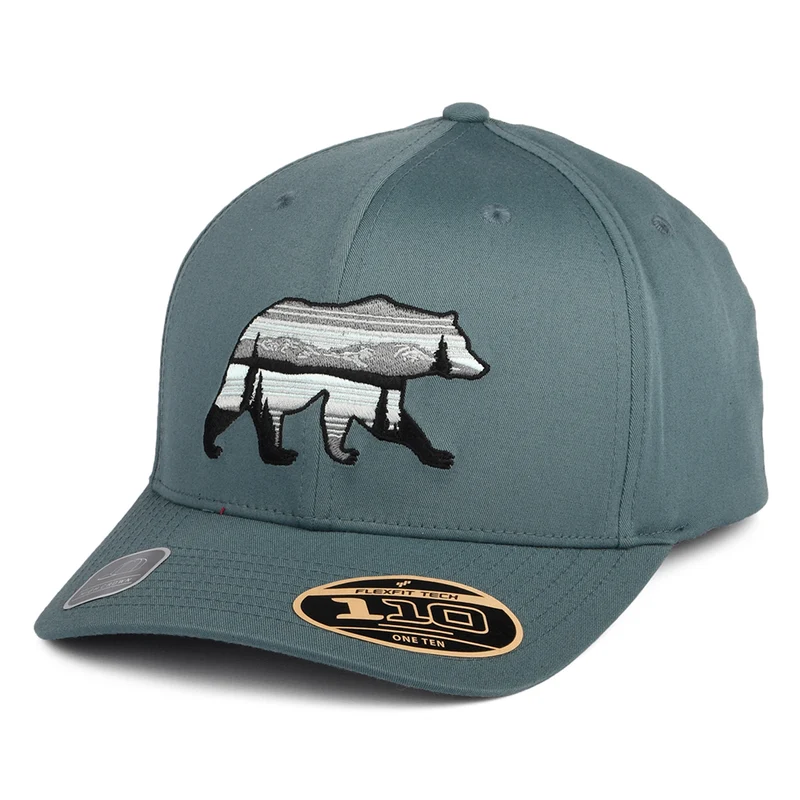Casquette Snapback Flexfit Scenic Stroll Lost Lager 110 vert COLUMBIA