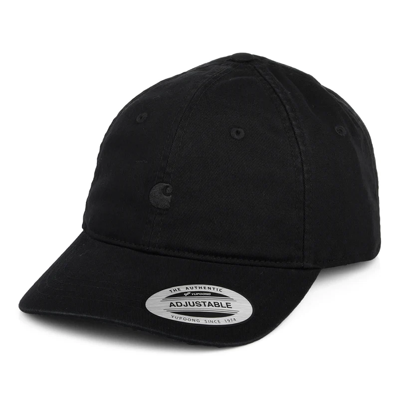 Casquette Madison Logo noir sur noir CARHARTT WIP