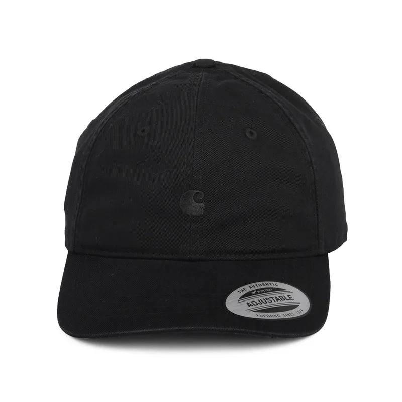 Casquette Madison Logo noir sur noir CARHARTT WIP