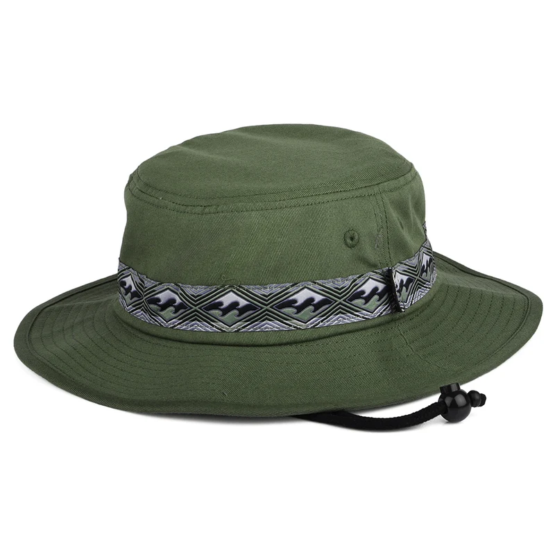 Chapeau Bob Boonie en Coton Waves sauge BILLABONG