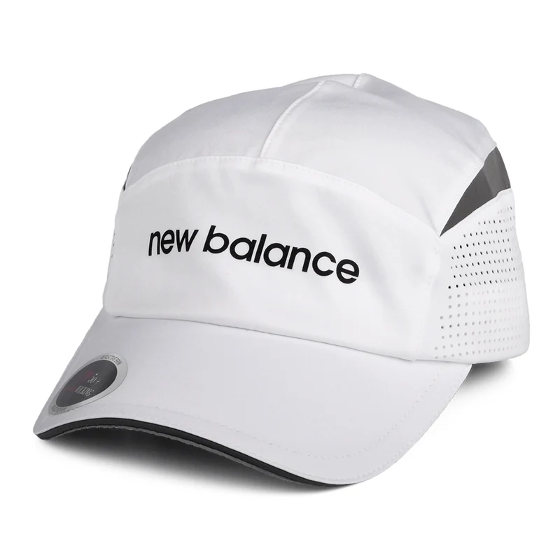 Casquette 5 Panel Running Laser blanc NEW BALANCE