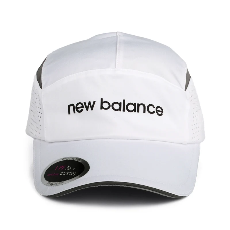 Casquette 5 Panel Running Laser blanc NEW BALANCE