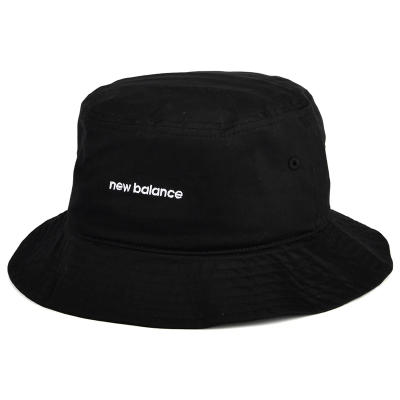 Chapeau Bob en Coton Sergé noir NEW BALANCE