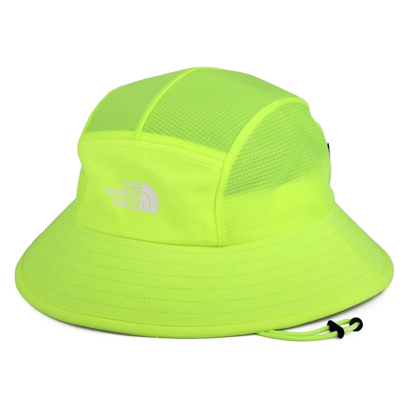 Chapeau Bob Recyclé TNF Run jaune fluo THE NORTH FACE