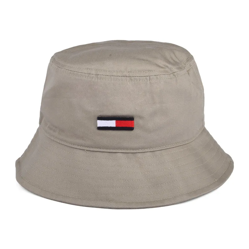 Chapeau Bob en Coton Bio TJM Flag sable TOMMY HILFIGER