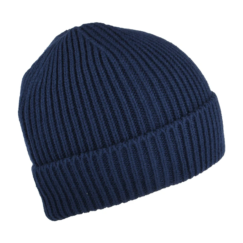 Bonnet Marin à Revers TNF Logo Box bleu marine THE NORTH FACE