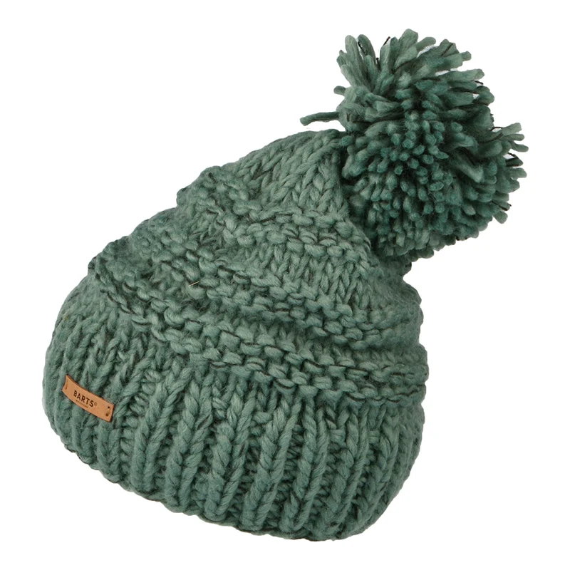 Bonnet à Pompon Jasmin vert céladon BARTS