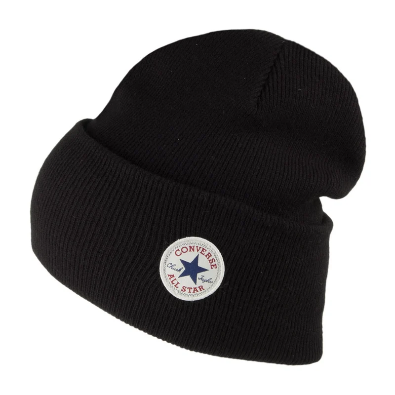 Bonnet à Revers Large Chuck Taylor noir CONVERSE