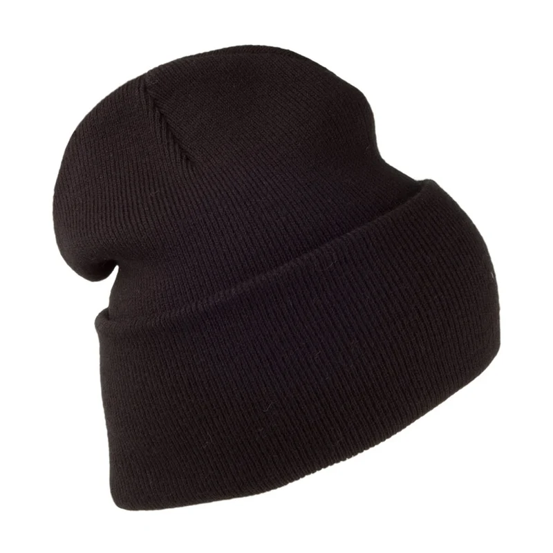 Bonnet à Revers Large Chuck Taylor noir CONVERSE