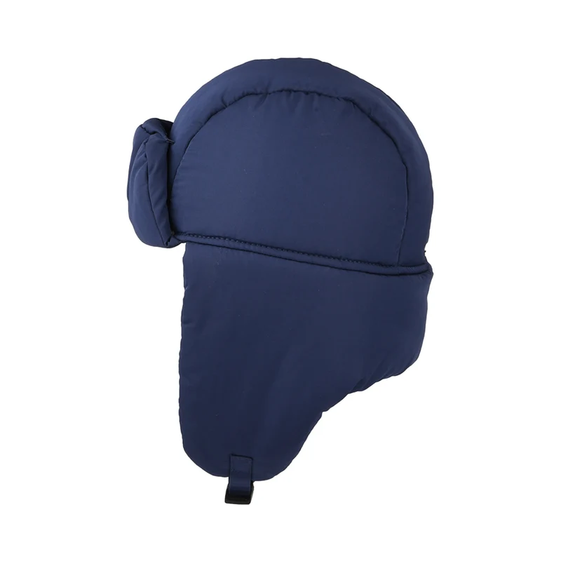 Chapka Matelassée bleu marine SEEBERGER