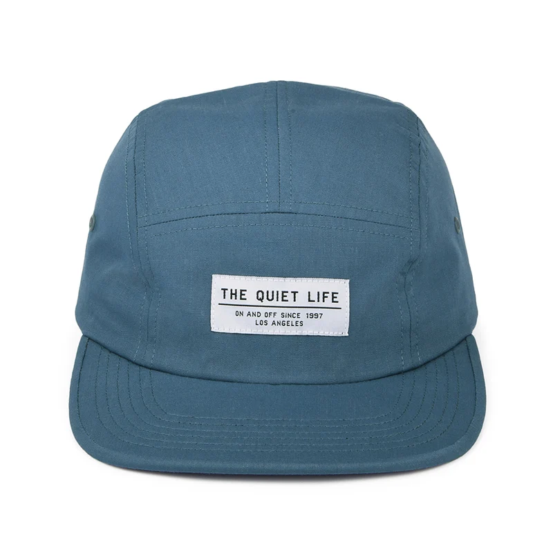 Casquette 5 Panel Foundation bleu moyen THE QUIET LIFE